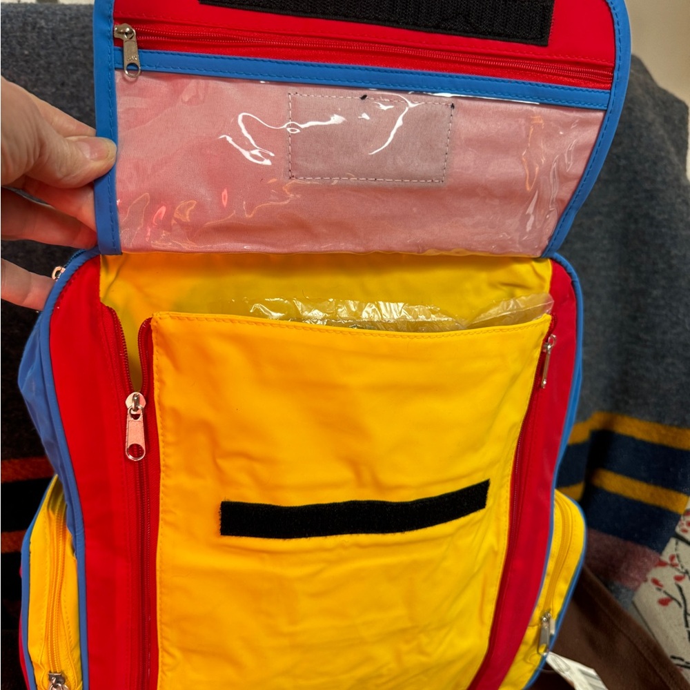 Backpack Simply Basic New Never Used 15” long 14” at widest Lots of stor… - Picture 7 of 12
